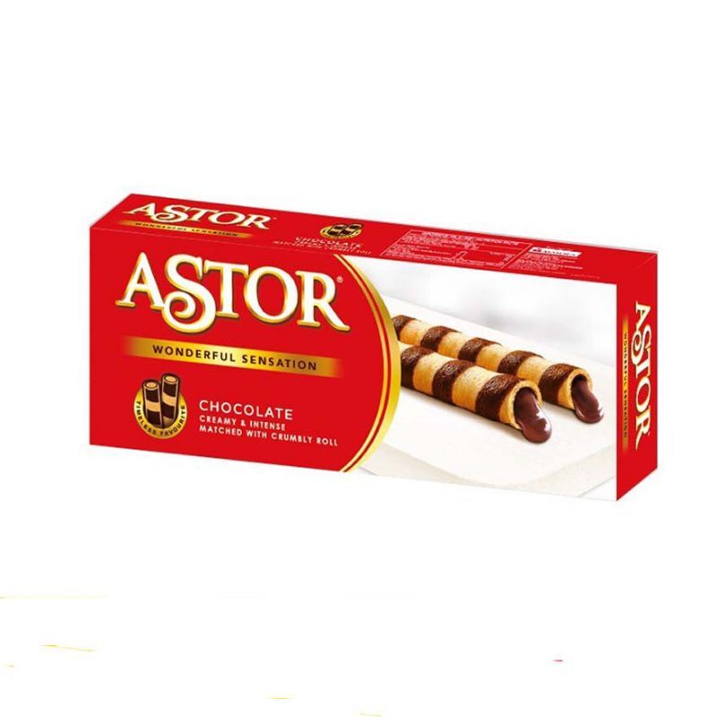 

ASTOR STIK WAFER ROLL COKLAT 150GR