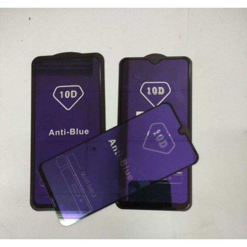 tempered glass full blue vivo v5 v7 v7+ v9