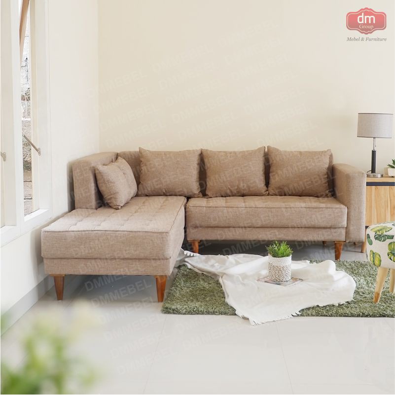 Sofa Minimalis Sofa Sudut SCANDINAVIAN - DM Mebel