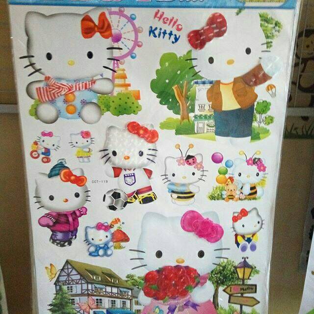 Stiker dinding 3dimensi