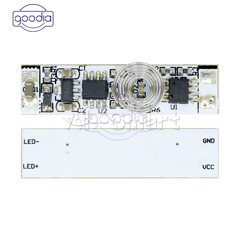 ✈【Fast/COD】✈ 1Pc 3A 9V-24V 30W Touch Switch Capacitive Sensor Module LED Dimming Control