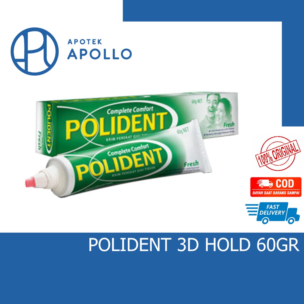 POLIDENT 3D HOLD 60 g