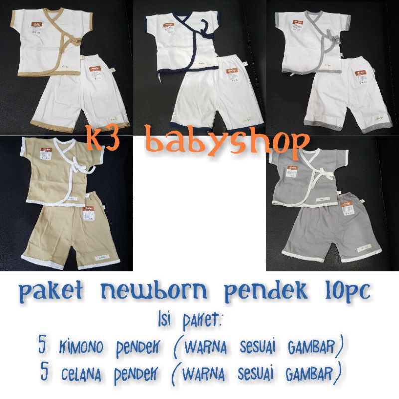 Paket Baju Bayi Newborn Aerilyn 0-3bln baju kimono bayi piyama anak newborn gift set kado lahiran