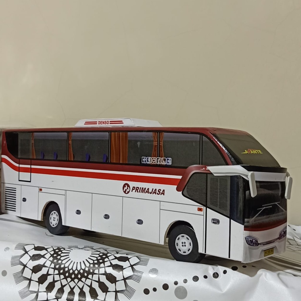 miniatur Bus bis /mainan bus bis Primajasa Avante