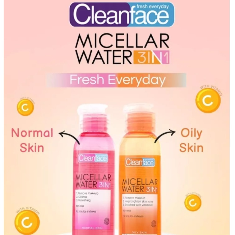 Purbasari Clean Face Micellar Water 3in1