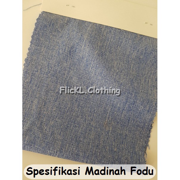 Bahan Kain Madinah Cotton Katun Gamis Muslim Terusan Dress Baju Hijab