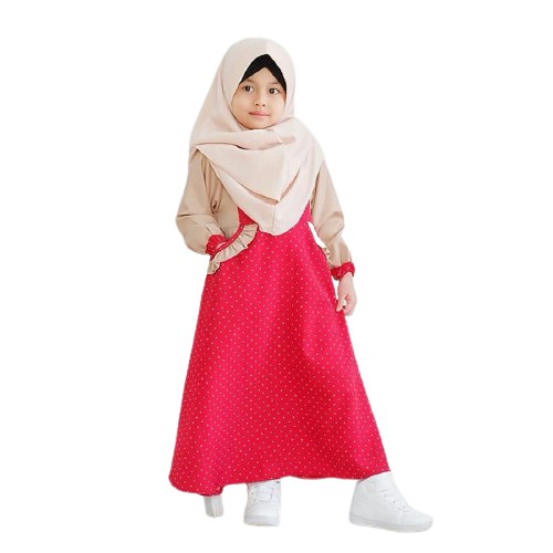 Gamis SHOFIYA Untuk anak Umur 1-10 Thn