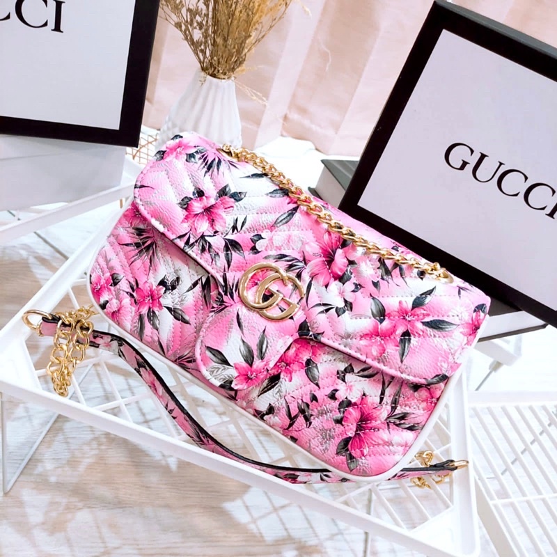 Tas Gucci Import Flower