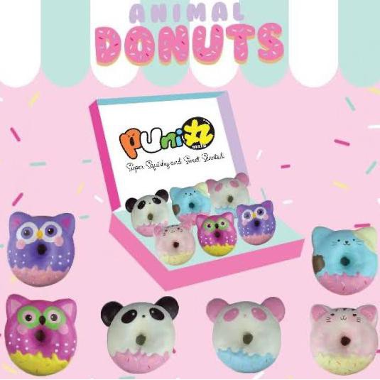 Murah Punimaru Jumbo Animal Donut Licensed Squishy Hemat