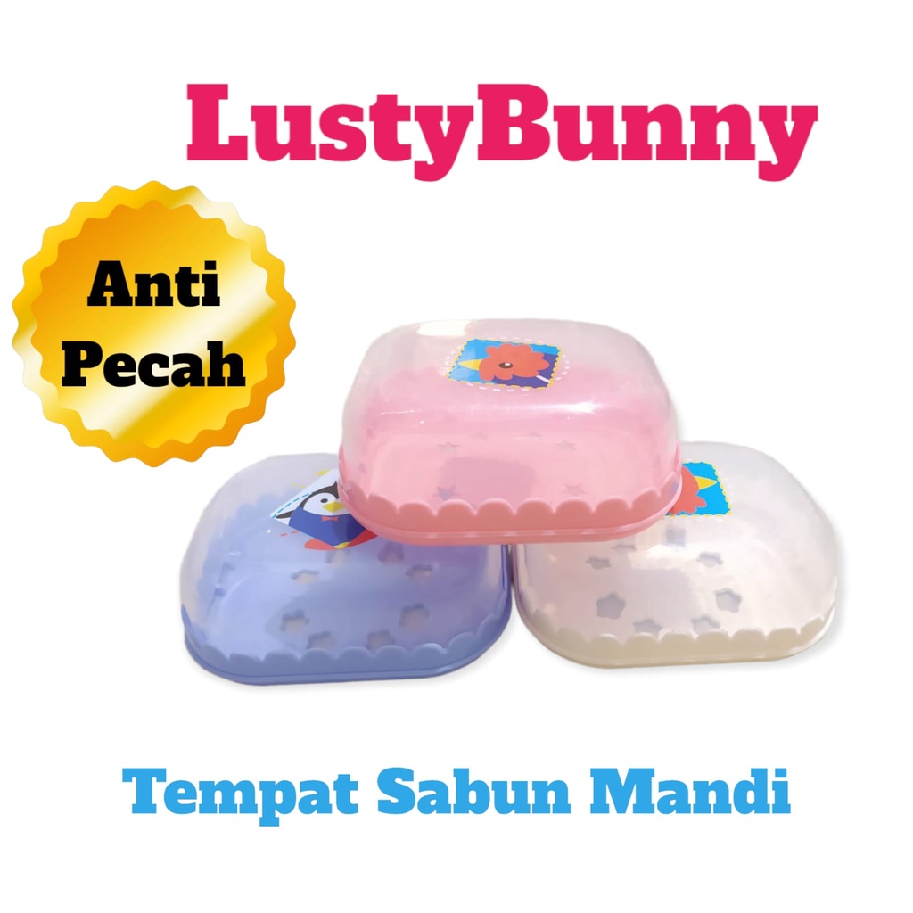 GloryBaby-Lusty Bunny Soap Case / Tempat Wadah Sabun Anti Pecah - Bayi &amp; Anak