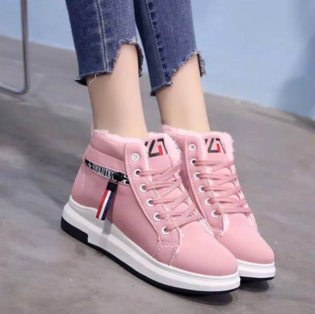 TmO - 8.8 Sale sepatu wanita sneakers fashion boots Zivi korean style