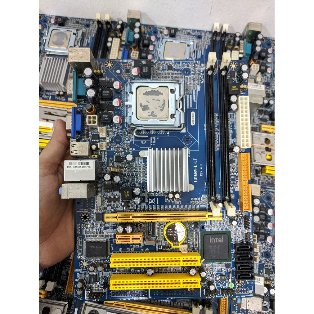 MOBO MOTHERBOARD SOCKET 775 DDR2 BONUS PROC DUAL CORE