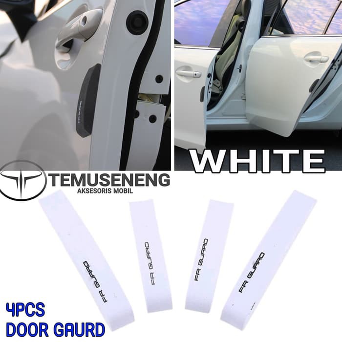 Putih White Door Guard Fr Pintu Mobil Pelindung Pengaman Tebal Murah