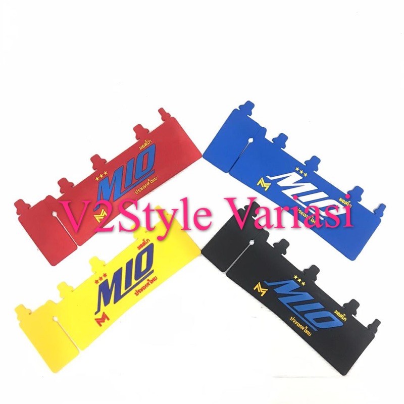 MUDFLAP YAMAHA ALL MIO KARET PENAHAN LUMPUR KARET PELINDUNG MESIN DINAMO KOLONG MIO SPORTY MIO J MIO Z MIO SOUL GT M3 BIRU KUNING MERAH ORANGE HIJAU SILVER MUDFAP IMPORT THAILAND MOSCOW