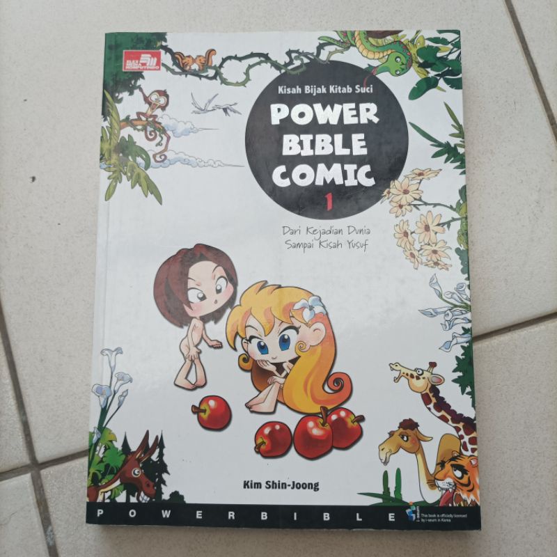 Power Bible Comic 1