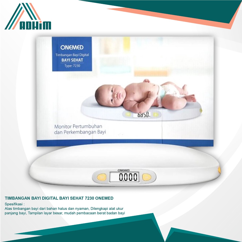 TIMBANGAN BAYI DIGITAL BAYI SEHAT 7230 ONEMED