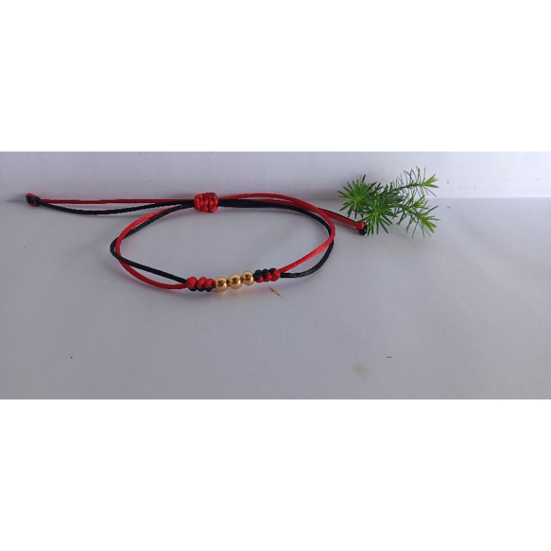 gelang tali emas asli kadar 10k berat 0,3gram / gelang tali serut / emas asli 0.3gram