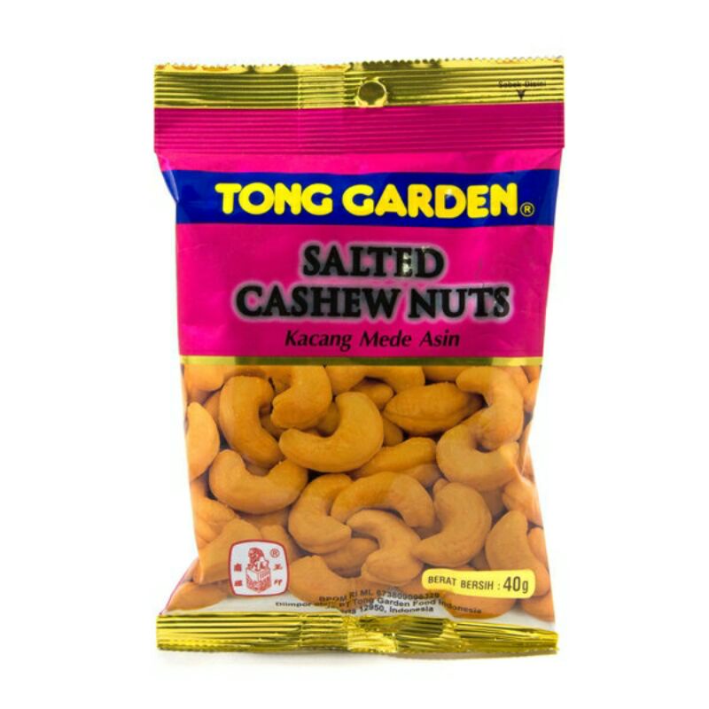 TONG GARDEN Ceshew Roasted Kacang Mente Panggang 40 g Halal