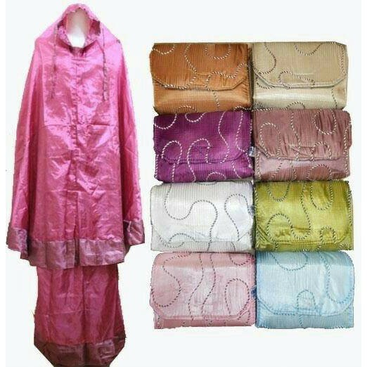 mukena traveling / mukena abutai / perlengkapan sholat