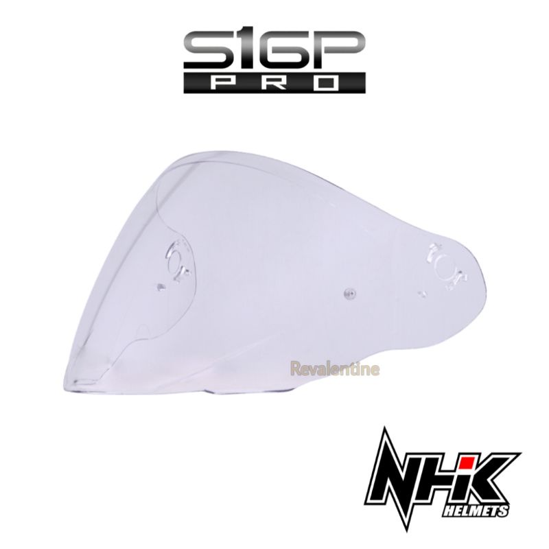 Visor NHK S1GP Pro Original Clear | Kaca helm ori S1-GP Bening