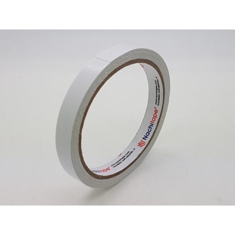 Isolasi Double Tape Nachi 12 mm x 10 yard (harga 1 pcs)