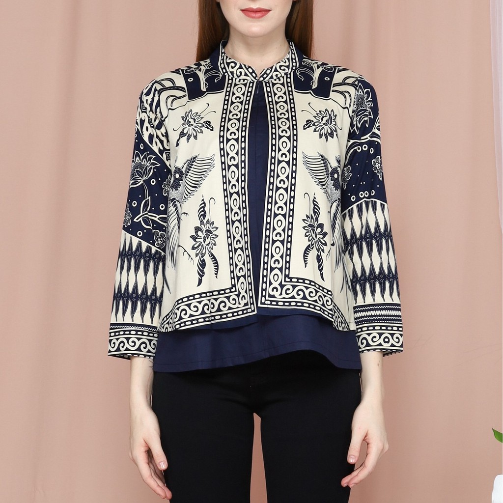 Hanoi - Long Beppu Blouse Batik Wanita