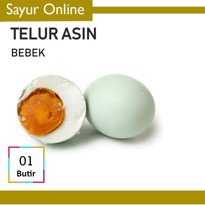 

[SayurOnline] TELUR BEBEK ASIN [1 Butir]