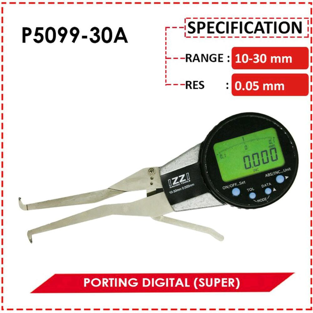 Jual IZZI BRT INSIDE DIGITAL CALIPER GAUGE 10 30MM PORTING DIGITAL SUPER Berkualitas