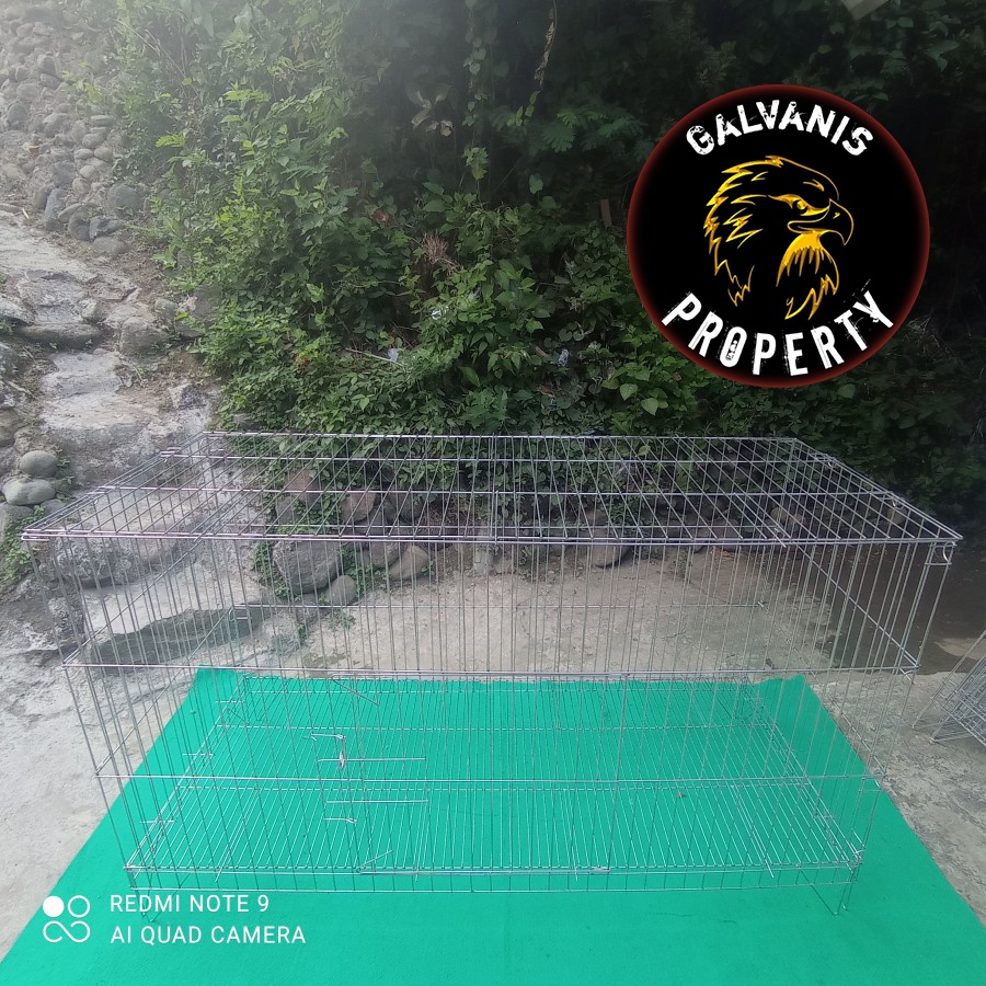 kurungan ayam galvanis / kurungan kandang box ayam / kurungan tenggaran umbaran ayam bangkok / jago 