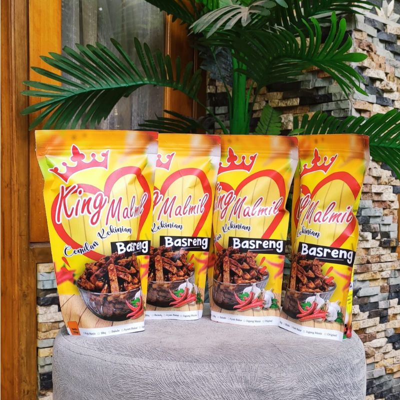 

KING MALMIL - BASRENG STIK BUMBU BASAH DAUN JERUK PEDAS MANIS 100gr & 250 gr