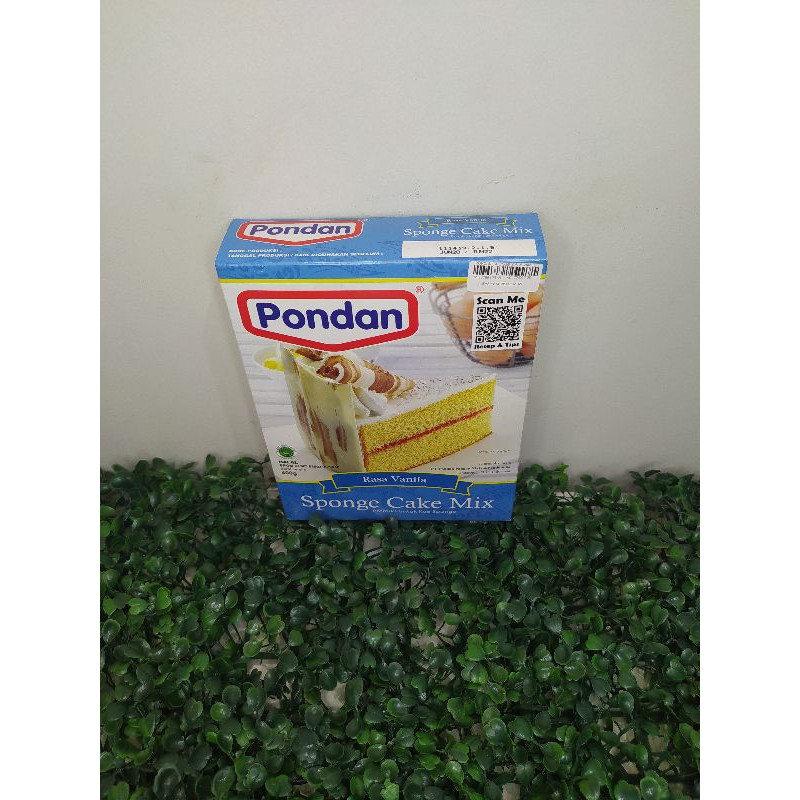 

Pondan Sponge Cake Mix Rasa Vanila 400g