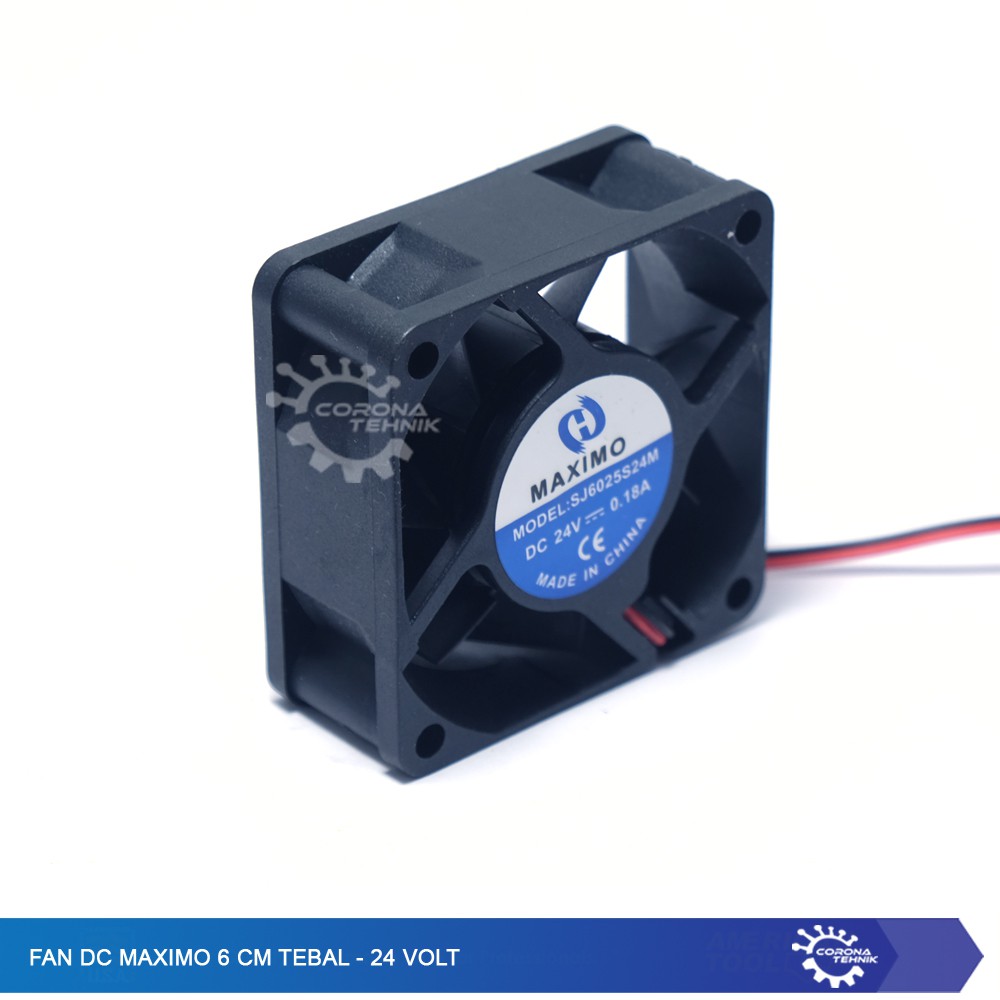 Fan DC Maxmio 6cm Tebal - 24 Volt