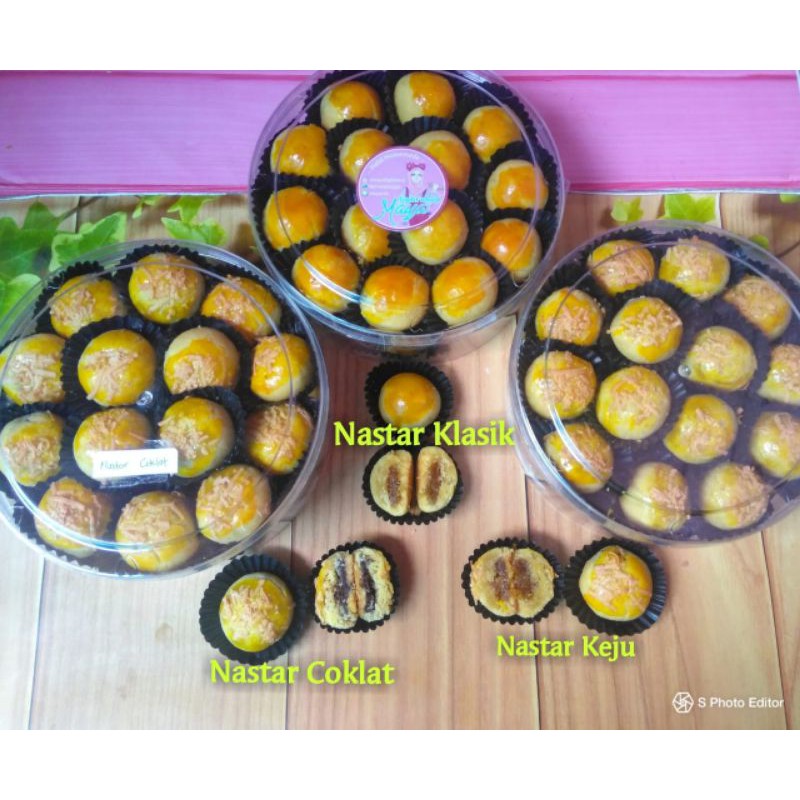 Nastar wisjman wisman klasik keju coklat murah halal pineappletart kuker kue kering cookies lebaran hampers