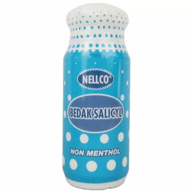 Bedak Salicyl Nellco Pink - Biru - Salisil Nelco Menthol Bedak tabur