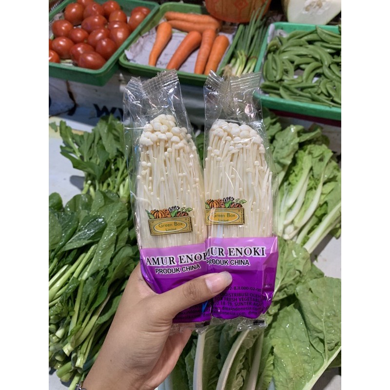 

jamur enoki