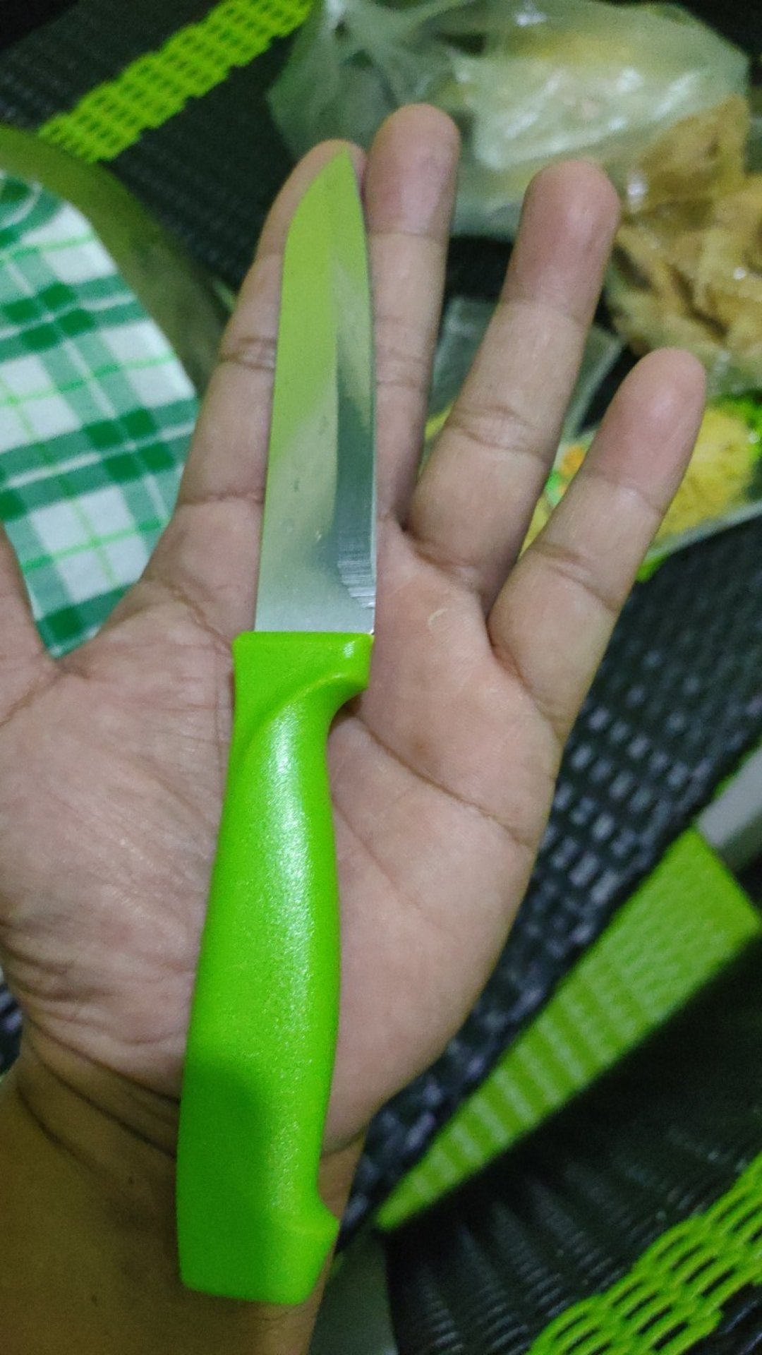 Komodo Pisau Sakura Gagang Hijau 4 Inch