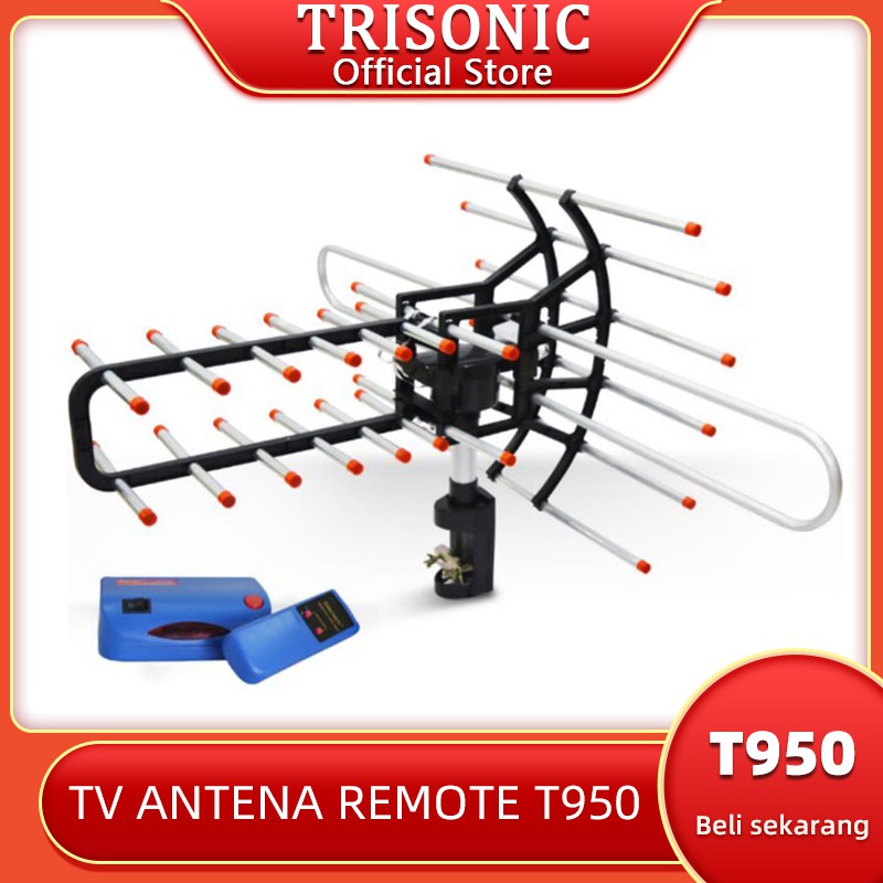 Trisonic TV Antena TV Remot 950 / Antena Remot 950 / Antenna TV Remote 950 /Penerima sinyal