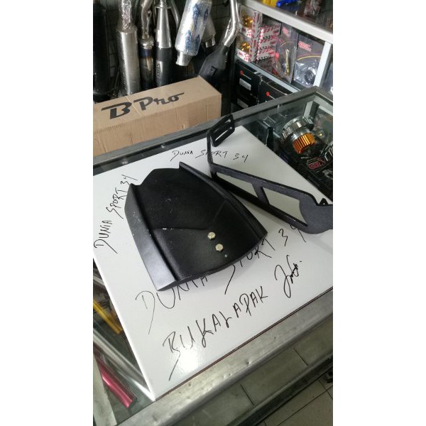 TOPPP spakbor belakang ban spakbor tutup ban buat motor vixion r15 r25 ninja 250 fi carbu xabre