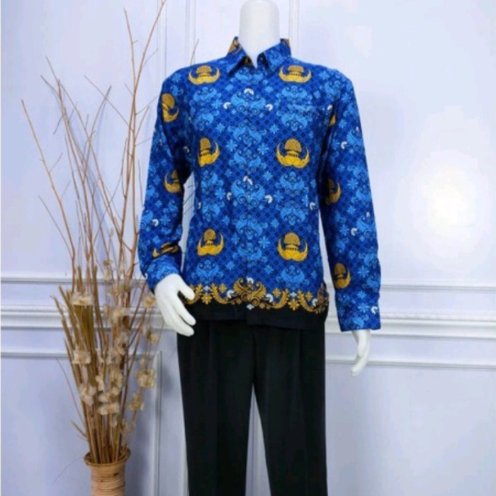 DISKON COD batik korpri pria terbaru - korpri pria, S