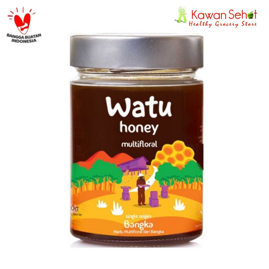 

Watu Multifloral Honey - Bangka 400gr | Madu Asli