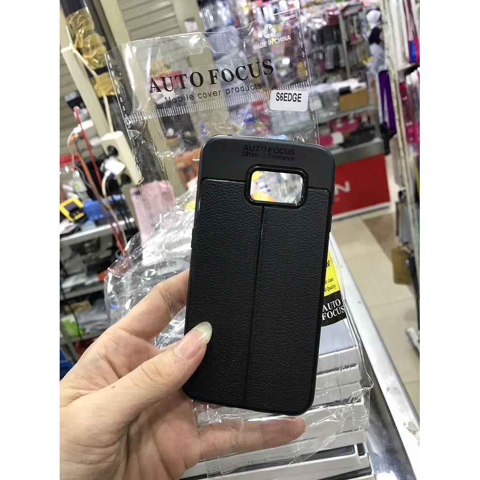 Softcase jellycase auto fokus leather case samsung s6 edge