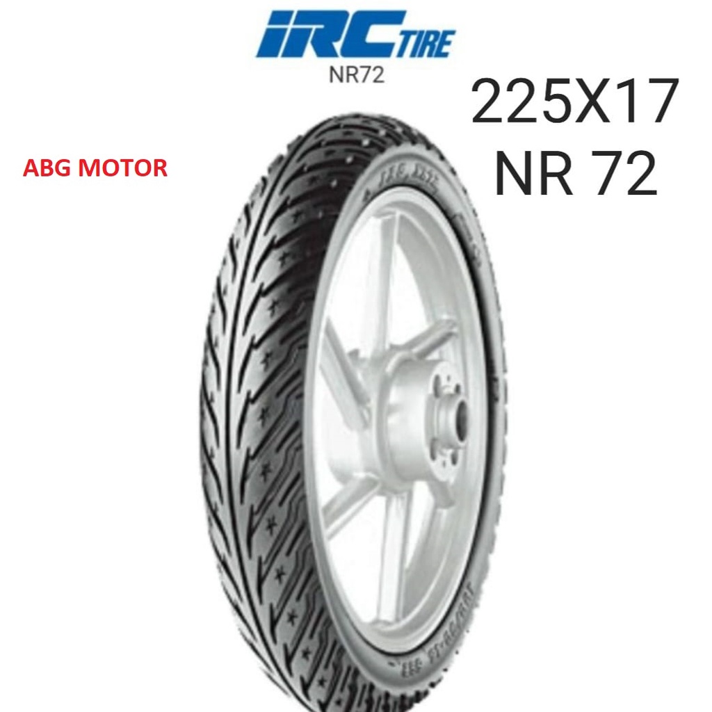 BAN LUAR IRC 225 RING 17 225x17 NR72 NR 72 IRC TIRE BUNGA BINTANG