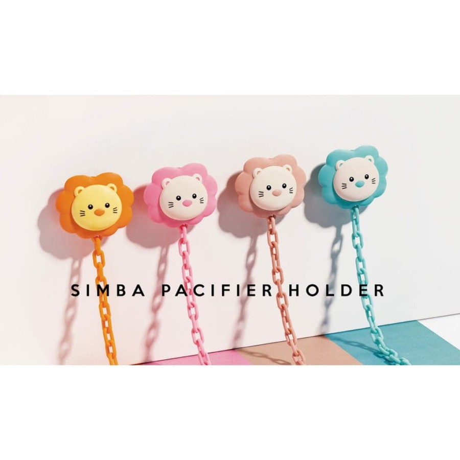 Simba Pacifier Holder Chain / Simba Tali Pengait Rantai Gantungan Empeng Atau Mainan