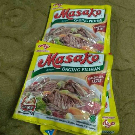 

Masako renceng Rasa Ayam Masako Rasa Sapi 10 gram Bumbu Masak Instan