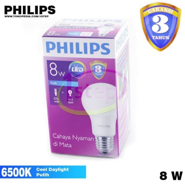 Philips LED Bulb 8w