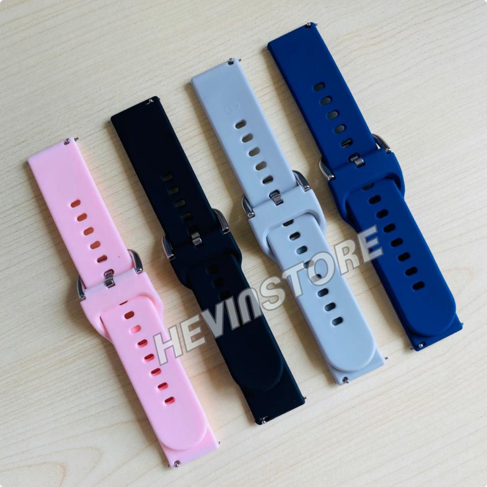 SILICONE STRAP SMARTWATCH 20MM QUICK RELEASE