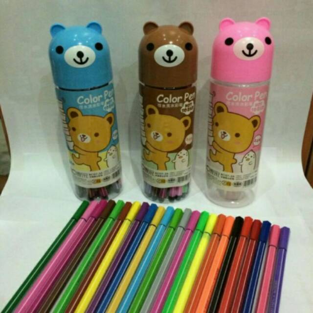

Spidol beruang 24 warna