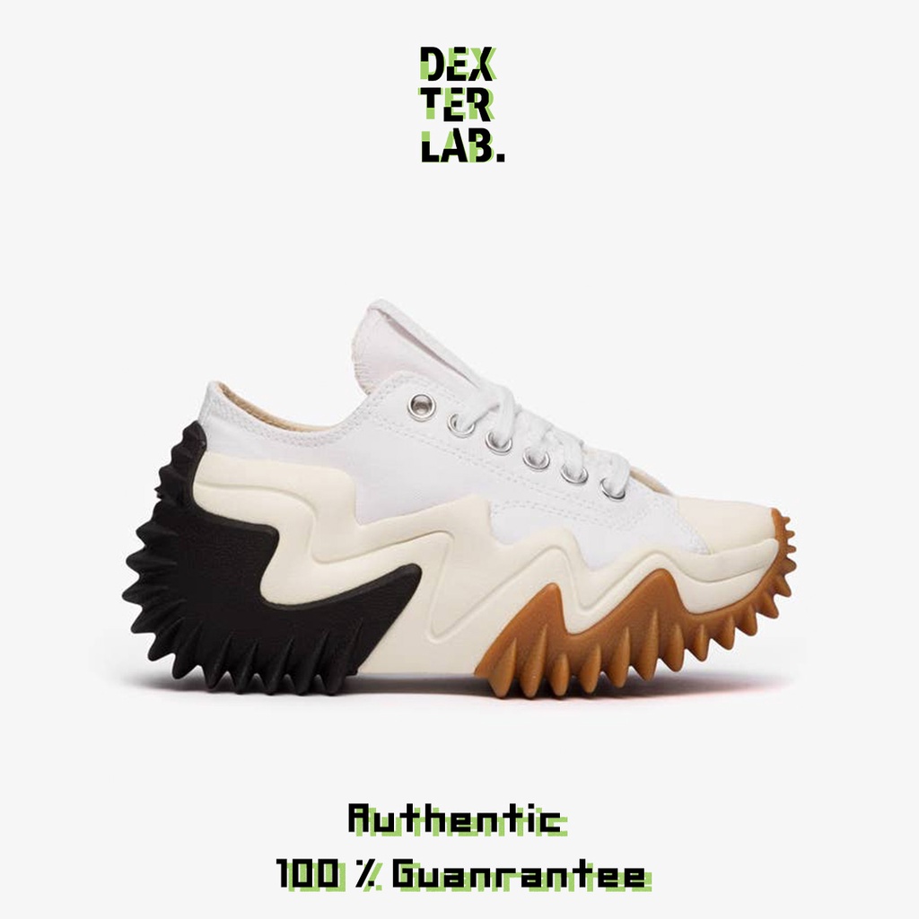 CONVERSE RUN STAR MOTION LOW WHITE BLACK GUM