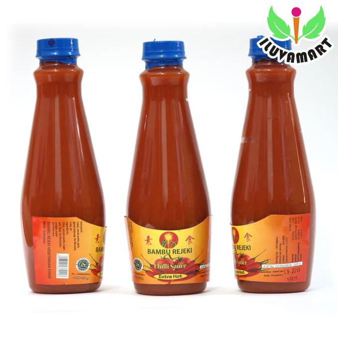 

Poa0Mm8 Sambel Bambu Rejeki Vegetarian / Vegan Chilli Sauce Extra Hot 420 Gr