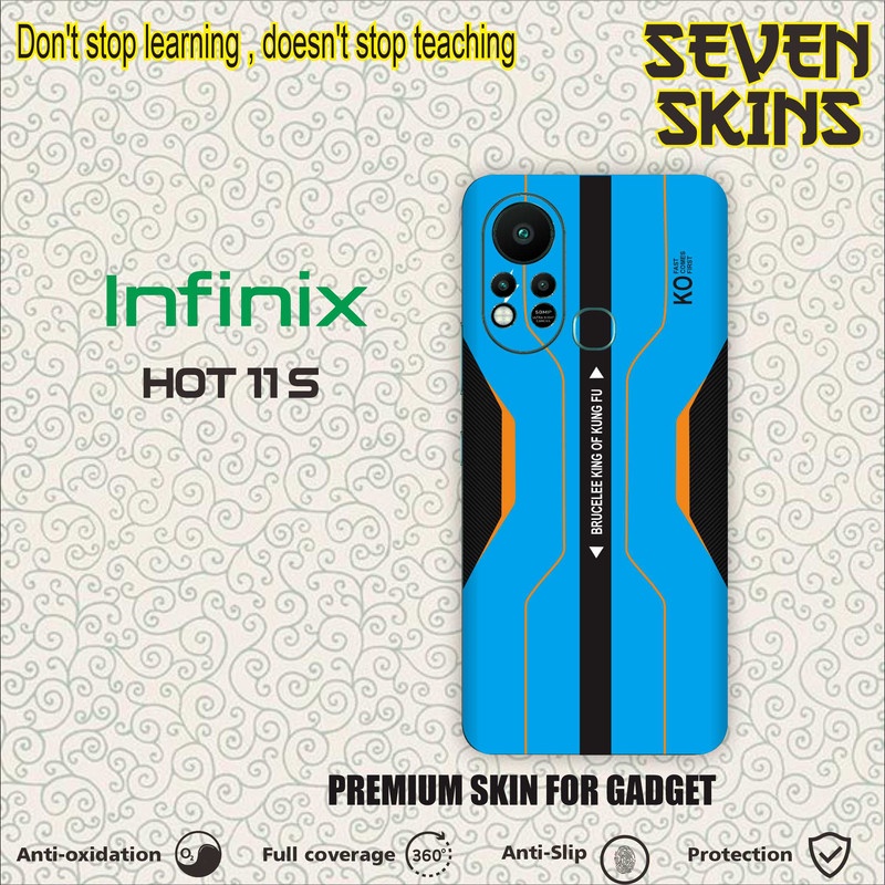 SKIN HANDPHONE  INFINIX HOT 11 S BLUE